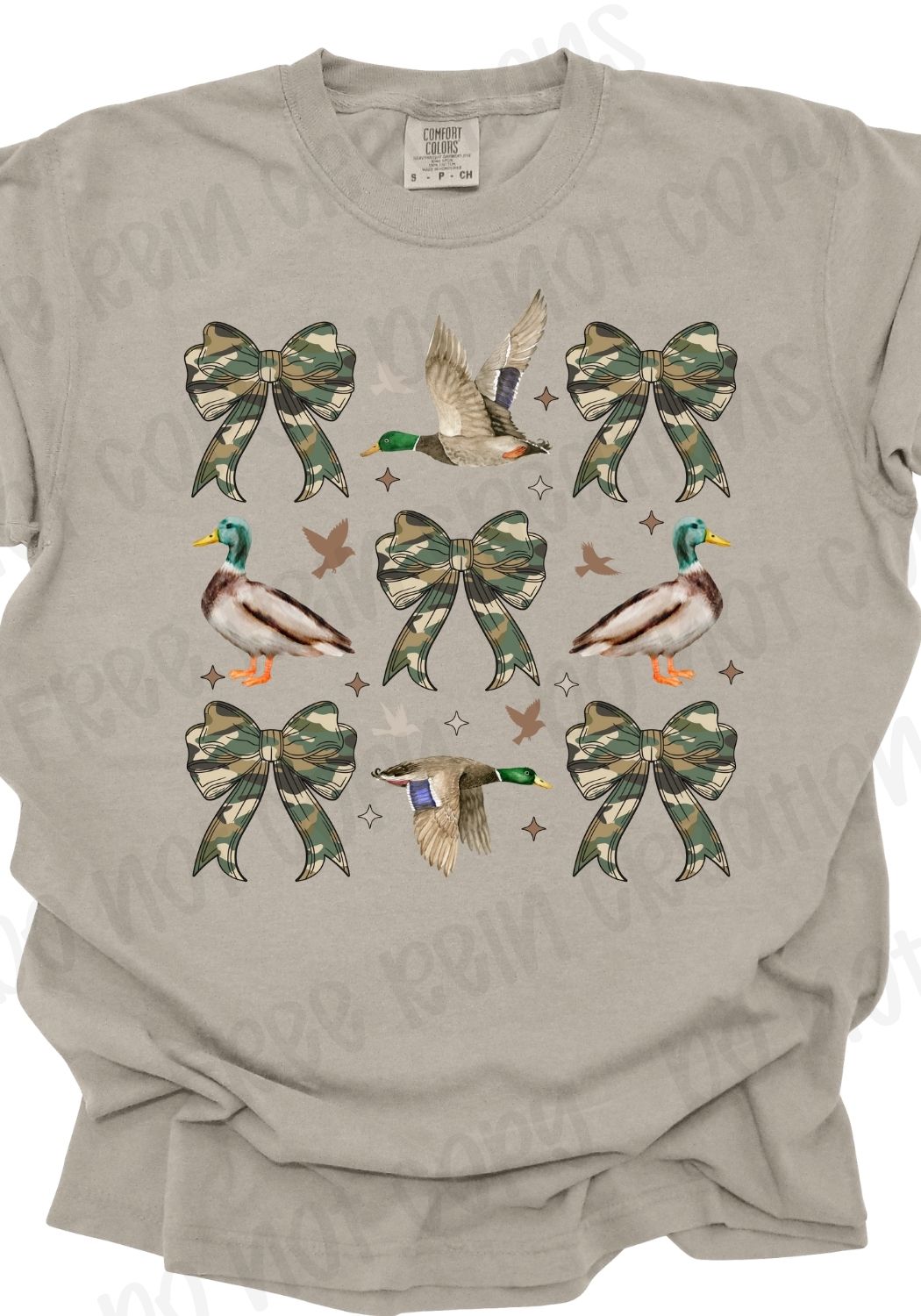 Mallard & Camo Bow Tee