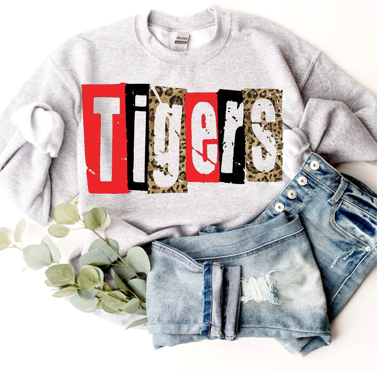 Tigers Block Tee