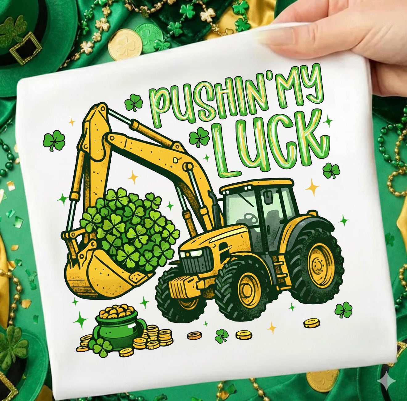 Pushin' My Luck Tee