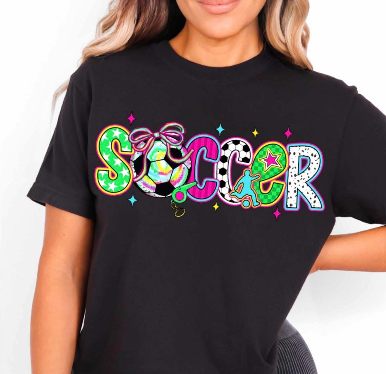 Neon Soccer Tee