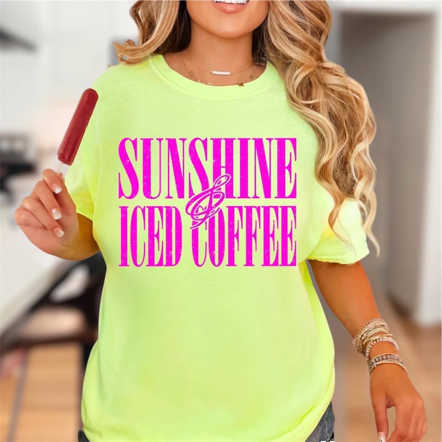 Sunshine & Iced Coffee Tee
