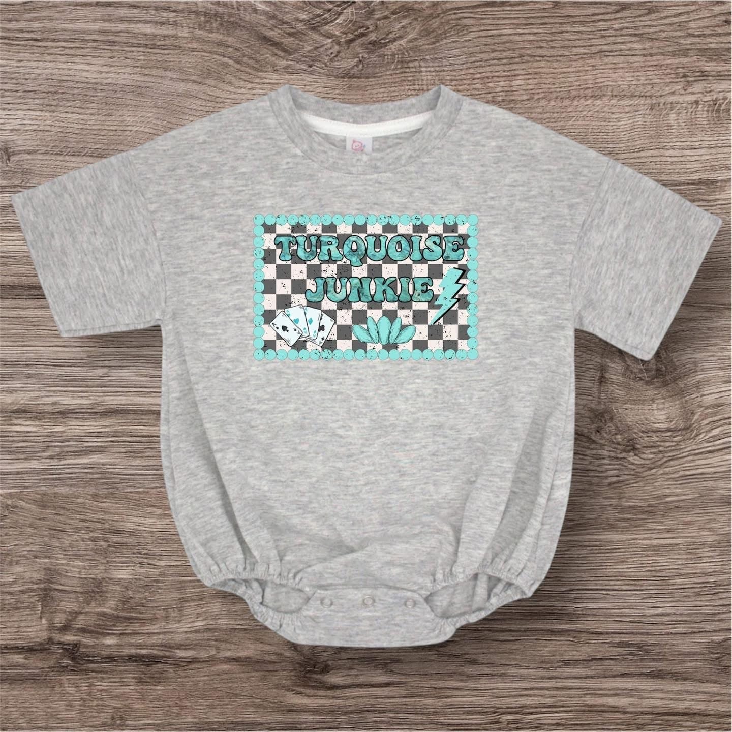 Turquoise Junkie Tee