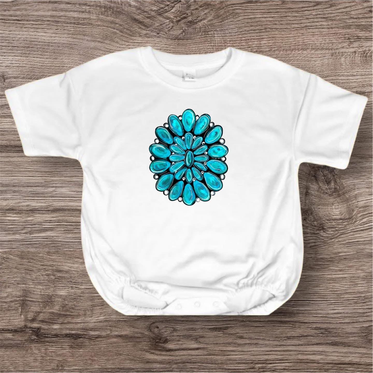 Turquoise Gem Tee