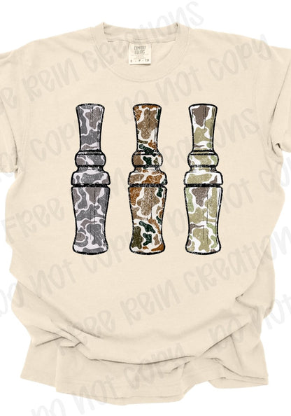 Camo Duck Calls Tee