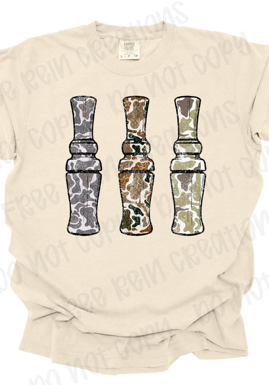 Camo Duck Calls Tee