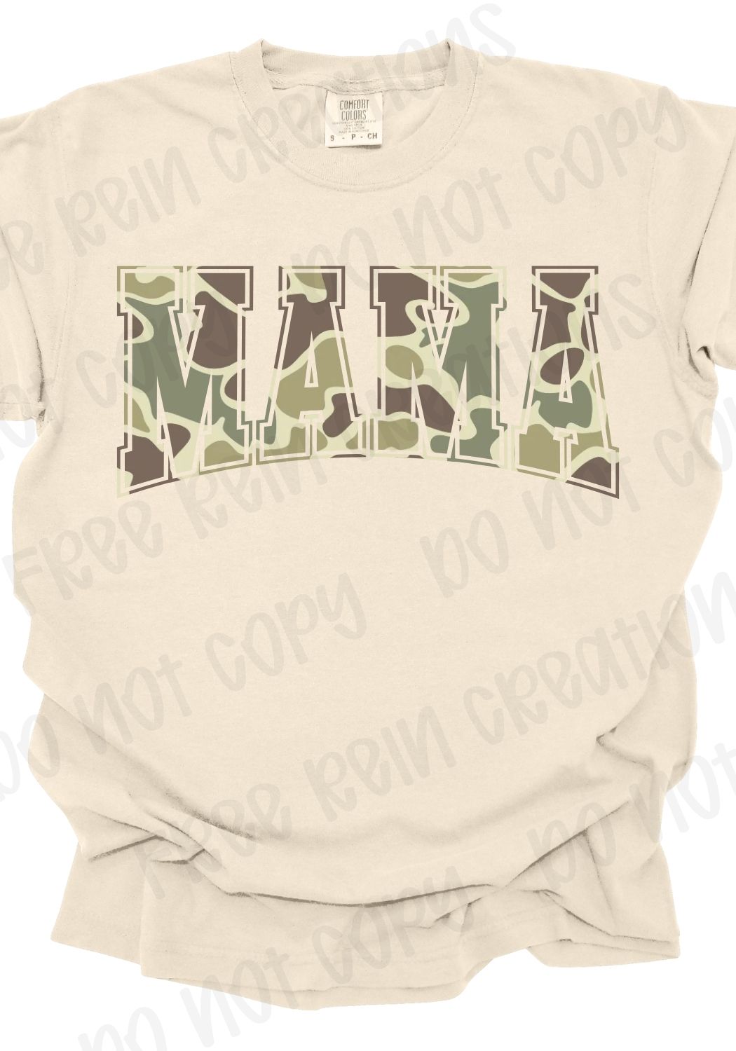 Duck Camo MAMA Tee