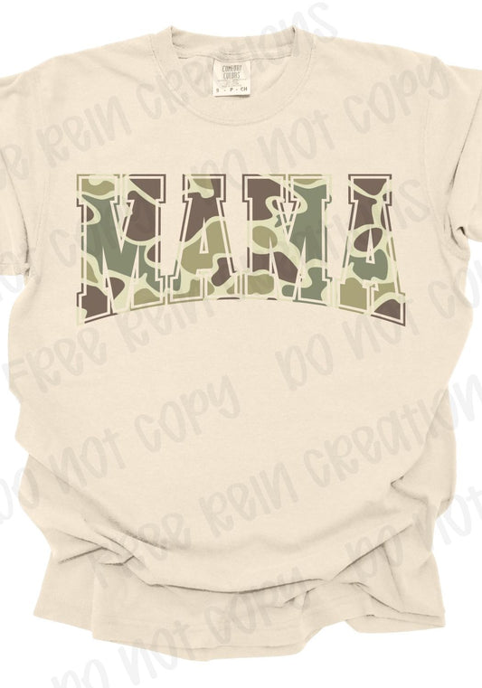 Duck Camo MAMA Tee