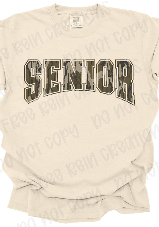 Camo SENIOR Tee