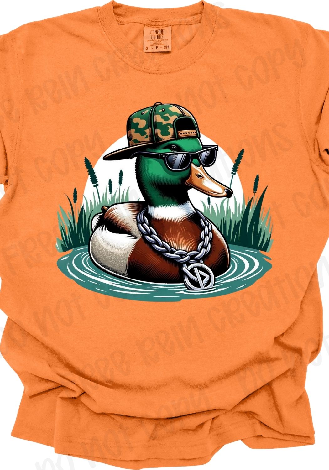 Back Cap Mallard Tee