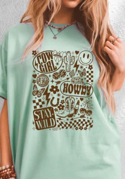 Howdy - Stay Wild Tee