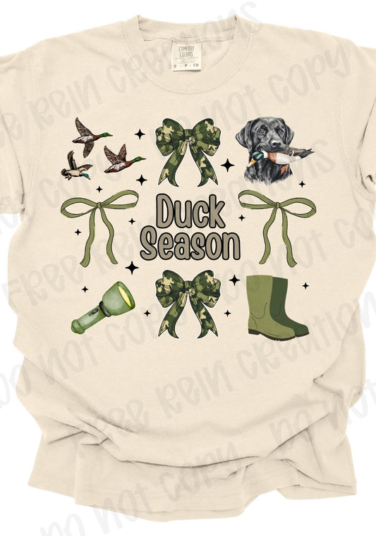 Duck Season Black Lab Tee
