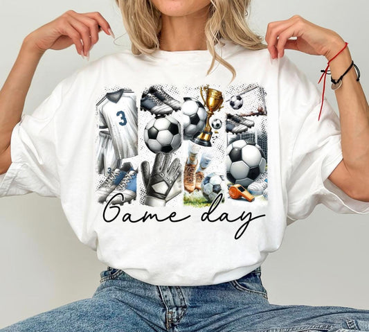 Game Day Soccer Image Tee