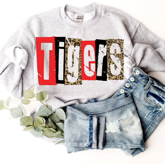 Tigers Block Tee