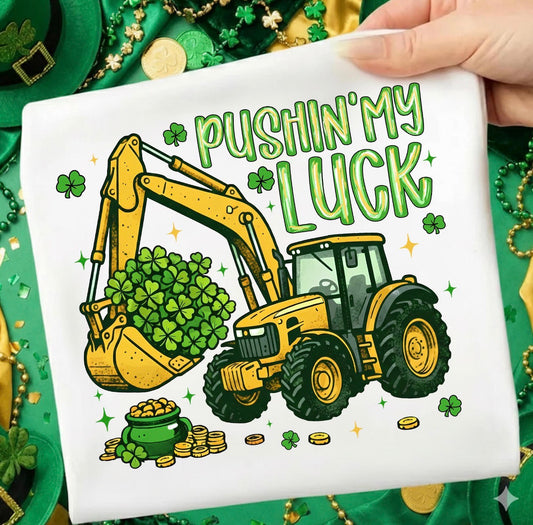 Pushin' My Luck Tee