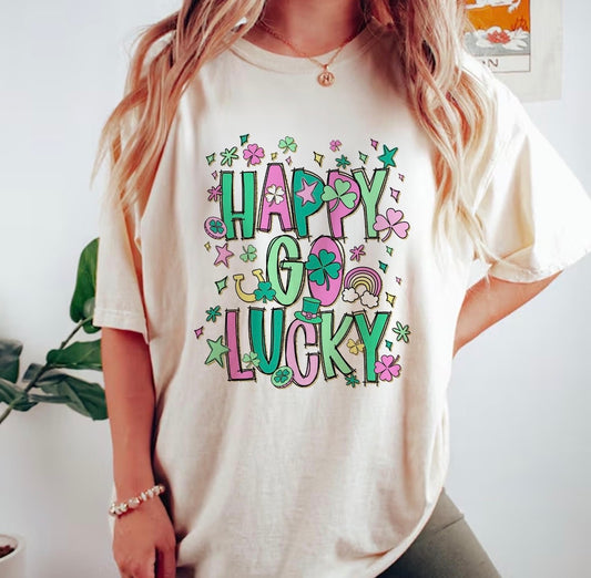 Happy Go Lucky Tee