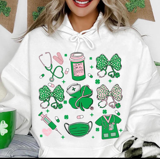 Shamrock Nurse Tee