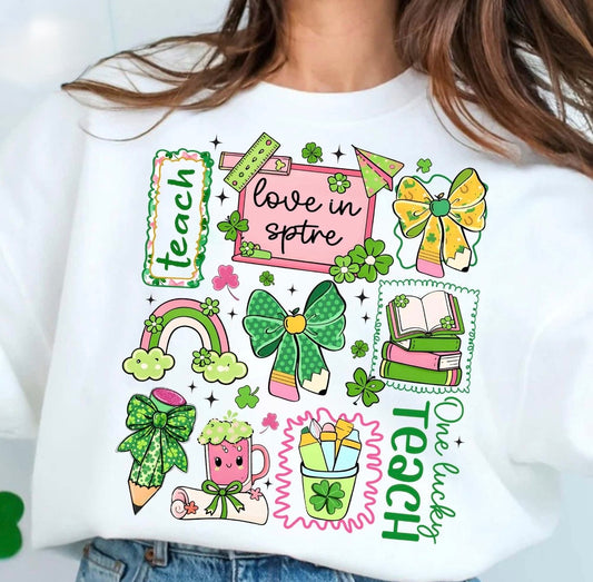 Teach Collage Tee