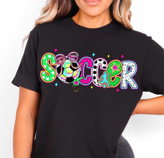 Neon Soccer Tee
