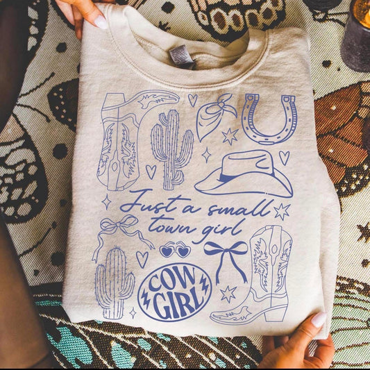 Just a Small Town Girl Tee