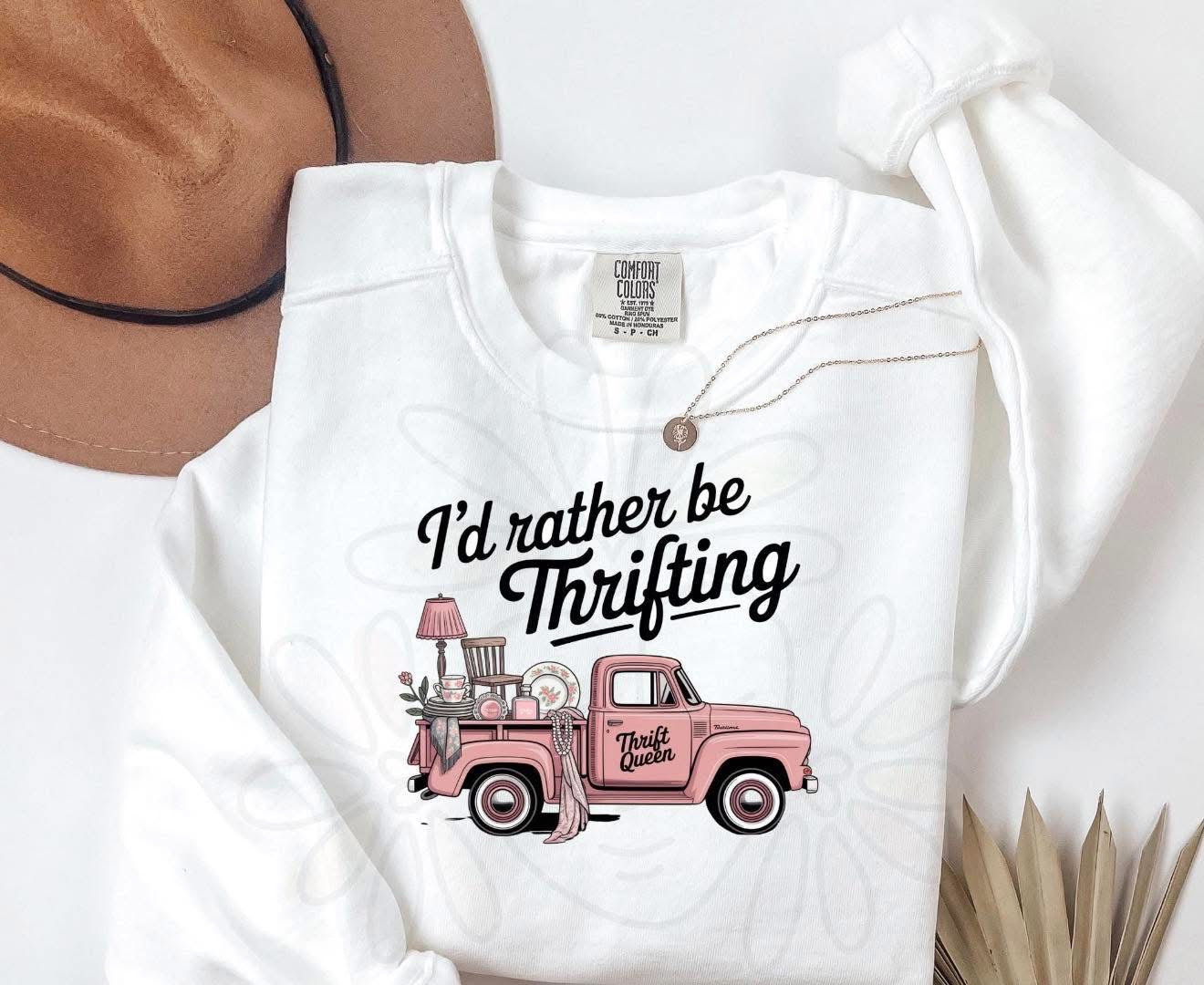 I'd Rather Be Thrifting Tee