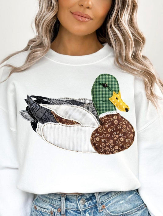 Patchwork Duck Tee