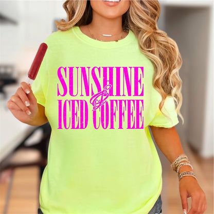 Sunshine & Iced Coffee Tee