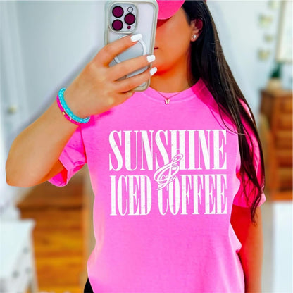 Sunshine & Iced Coffee Tee